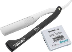 TONDEO Comfort Cut Set - Rasiermesser incl. 10 Klingen