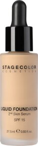 Stagecolor Cosmetics Liquid Foundation 2nd Skin Serum SPF 15 Olive Beige 27,5 ml